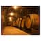 Designart - Oak Barrels in the Tunnel - Landscape Canvas Art Print